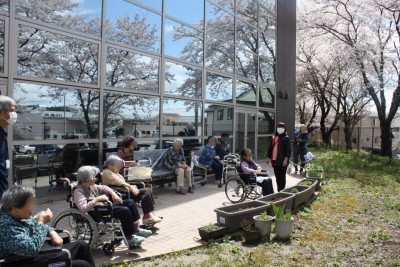 お花見の様子その２