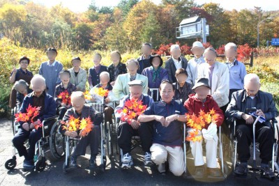 紅葉ドライブの様子その１